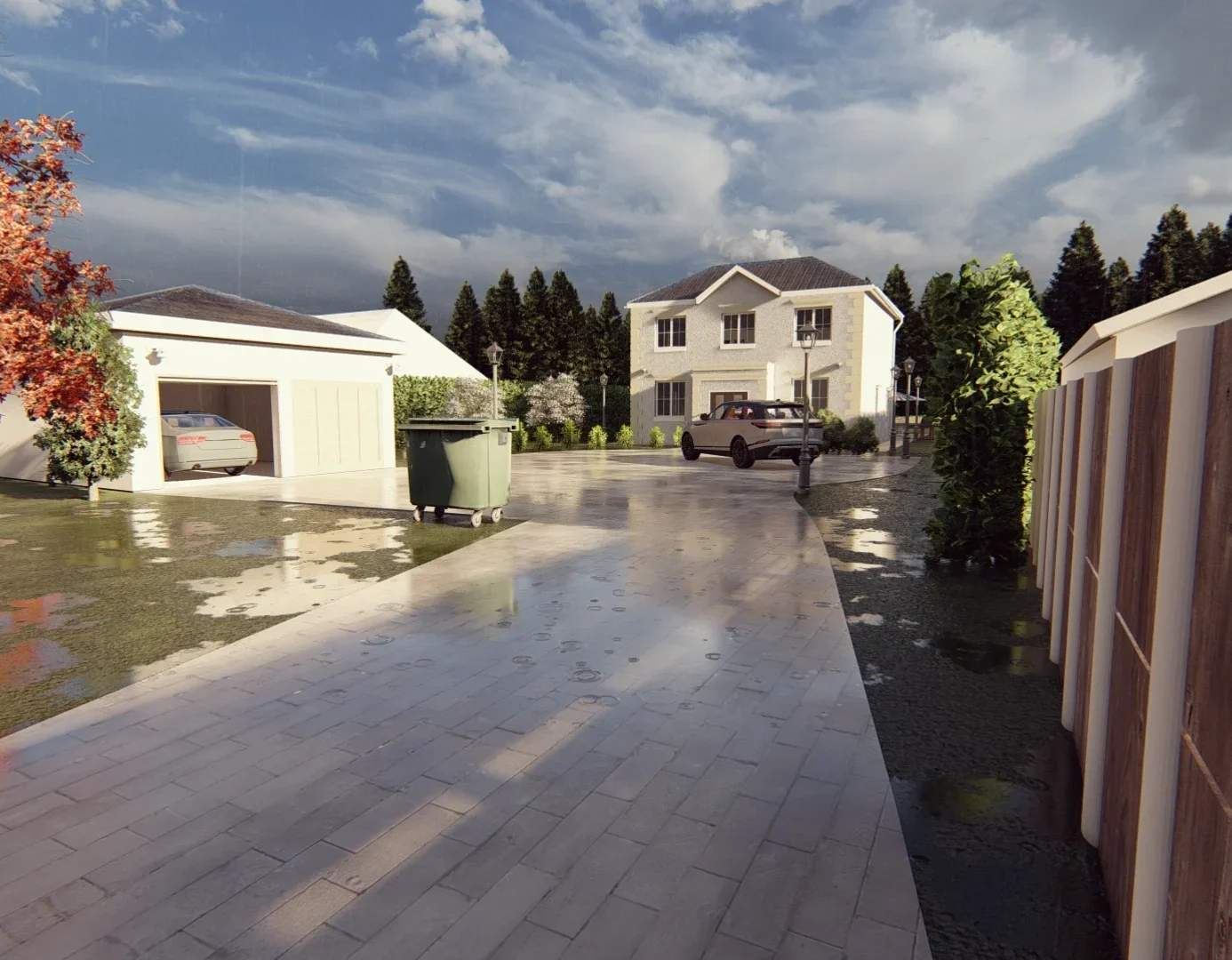 NEW BUILD HOUSE IN VIRGINIA WATER