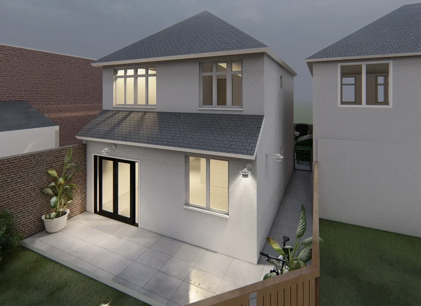 Printing House Lane, New Build House in Hayes